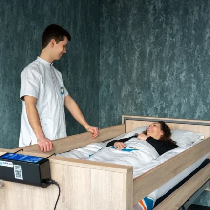 Turn All Wisselligging systeem. Liggen en positioneren is belangrijk tegen decubitus.