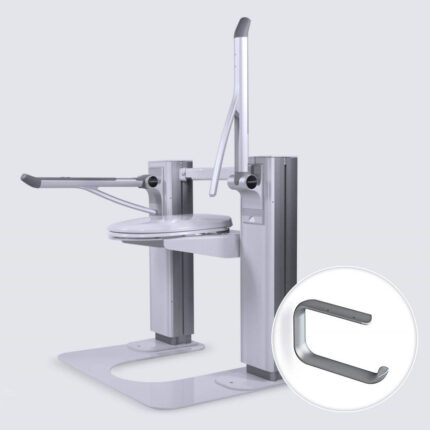 Liftolet is een hulpmiddel voor mensen die moeite hebben om te gaan zitten of op te staan.