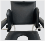 PU zijsteun, in hoogte en diepte verstelbaar. Foto 2