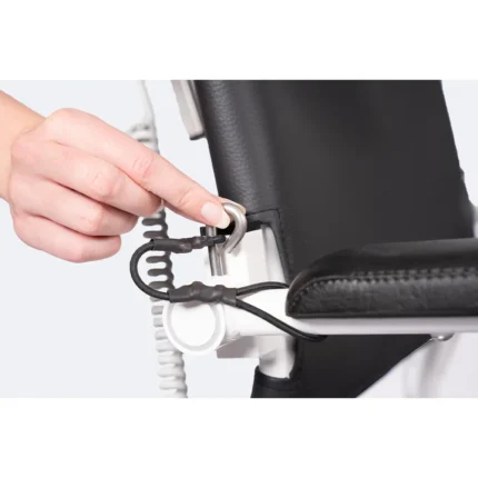 Slot voor vastzetten armsteun