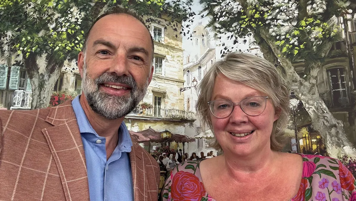 Janneke even voorstellen. Op de foto Janneke samen met Wibo